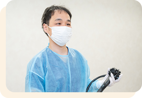 「痛み」や「つらさ」を最小限に経験豊富な内視鏡専門医が検査に対応
