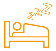 検査後は眠った状態で、ベッドのまま移動可能
